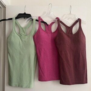 Lululemon Ribbed Tank Tops